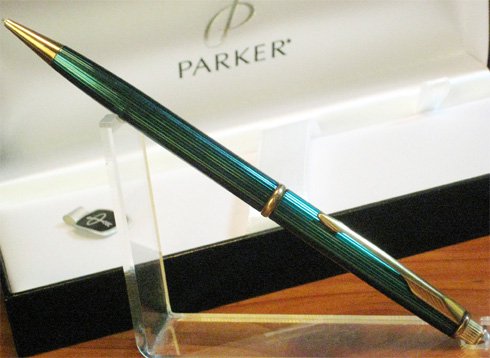 パーカー インシグニア ゴールドプレート シャープペンシル 0.5mm - 文房具