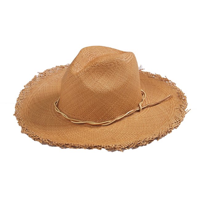 tan panama hat