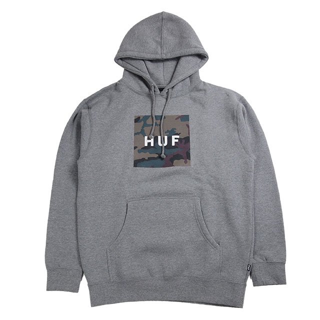 huf hoodie box logo