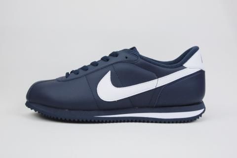 nike cortez obsidian white