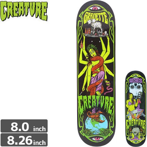 台風18号が接近中の中、CREATURE デッキが入荷しました！ | SK8SUNABE