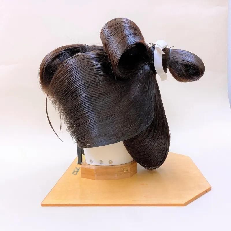 つぶし島田 日本髪かつら 中古品 アズマ オンラインショップ 〈 かつら・かんざし・和装小物・ティアラ・アクセサリー〉 つぶし島田 日本髪かつら 中古品 アズマ オンラインショップ 〈 かつら・かんざし・和装小物・ティアラ・アクセサリー〉