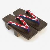 みかも焼下駄/角 すずしろ草 深緋(こきひ)<img class='new_mark_img2' src='http://sousounetshop.jp/img/new/icons1.gif' style='border:none;display:inline;margin:0px;padding:0px;width:auto;' />