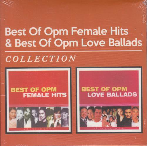 V.A / Best Of OPM Female Hits & Best Of OPM Love Ballads collection 2CD