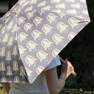 <img class='new_mark_img1' src='//img.shop-pro.jp/img/new/icons1.gif' style='border:none;display:inline;margin:0px;padding:0px;width:auto;' />【新柄】【ラク折り】【プリントタイプ】korko(コルコ)/ 晴雨兼用 折りたたみ傘 / ピンクベル【UPF50+】【紫外線カット&遮光率99%以上】