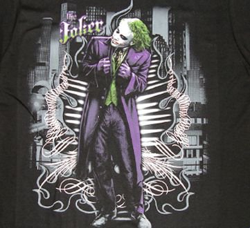バットマンジョーカーダークナイトｔシャツ Joker Dark Knight Dcコミック Batman ジャンクフード Usa直輸入アメリカtシャツ村akochan S アコチャンズ