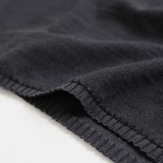 manuelle guibal wool skirt dark grey