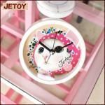 <img class='new_mark_img1' src='//img.shop-pro.jp/img/new/icons11.gif' style='border:none;display:inline;margin:0px;padding:0px;width:auto;' />JETOY/ジェトイ・目覚まし時計・ピンクずきん・かわいい猫ちゃん
