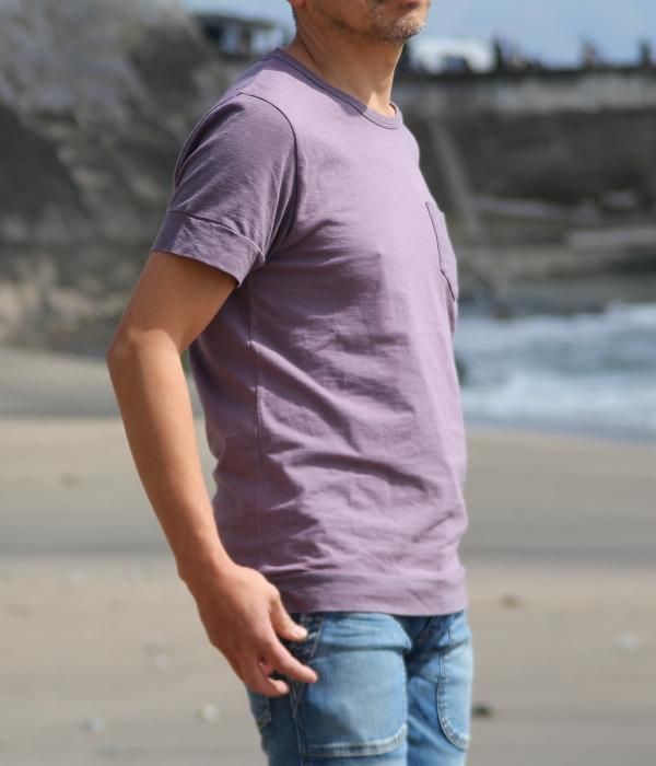 【 Fab Garden 】 Ajisai POCKET S/S T-SHIRT