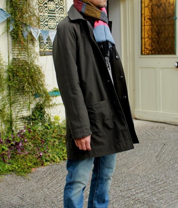 WOOL & NYLON REVERSIBLE COAT