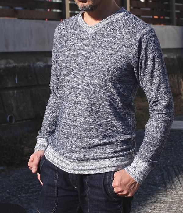 LIGHT MIX PILE V/N T-SHIRT