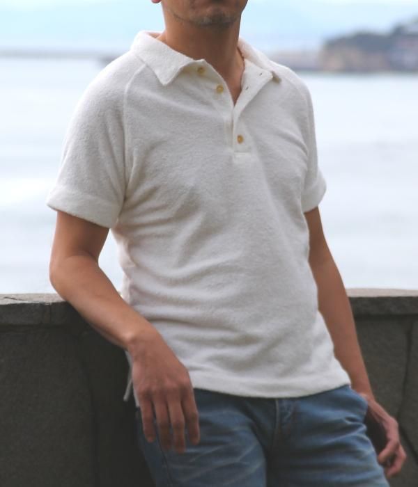 <img class='new_mark_img1' src='//img.shop-pro.jp/img/new/icons5.gif' style='border:none;display:inline;margin:0px;padding:0px;width:auto;' />BEACH PILE POLO SHIRT