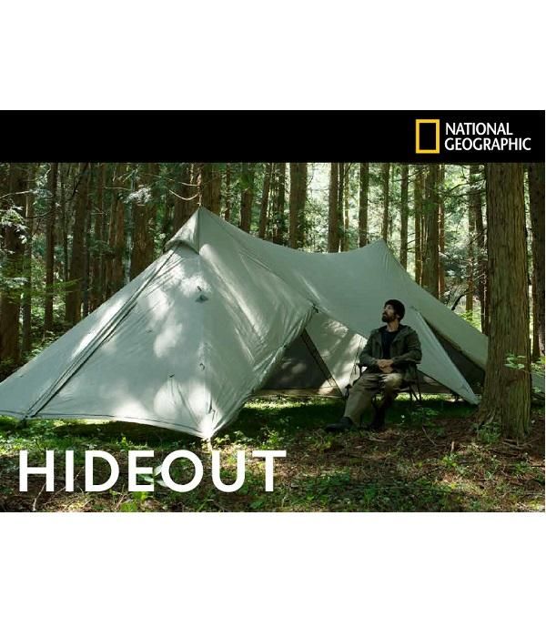 <img class='new_mark_img1' src='//img.shop-pro.jp/img/new/icons5.gif' style='border:none;display:inline;margin:0px;padding:0px;width:auto;' />【鎌倉天幕 NATIONAL GEOGRAPHIC】 HIDEOUT(ポール無し)