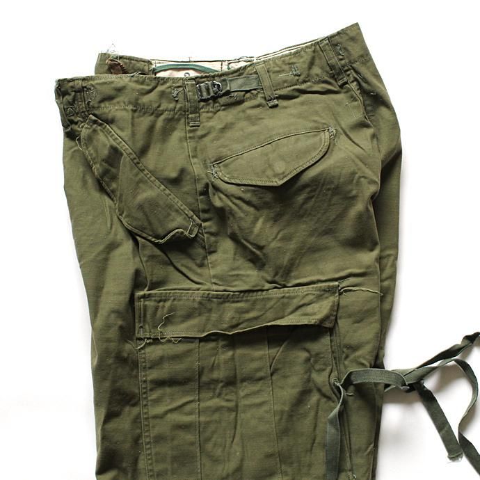 100187095 U.S.ARMY M-65 フィールドパンツ S/R Used-01 02