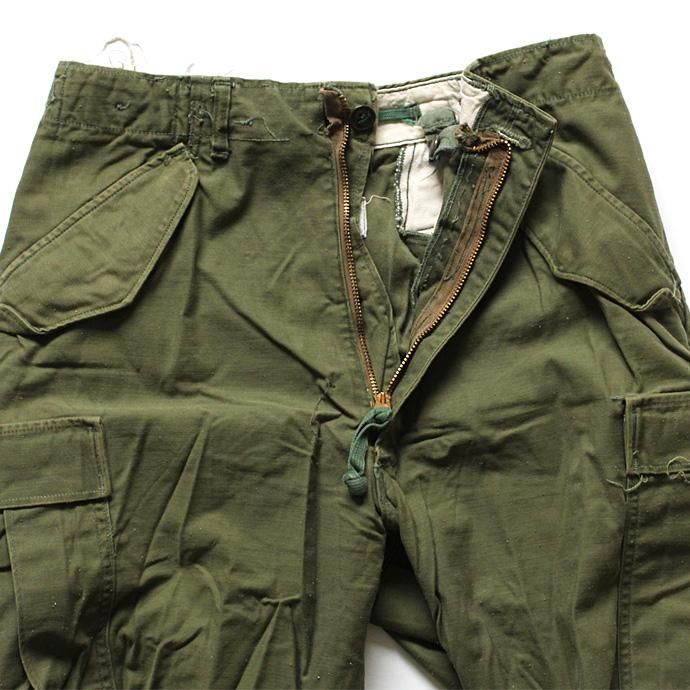 100187095 U.S.ARMY M-65 フィールドパンツ S/R Used-01 02