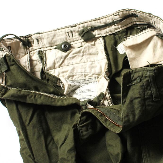 100187140 U.S.ARMY M-65 フィールドパンツ S/R Used-03 02