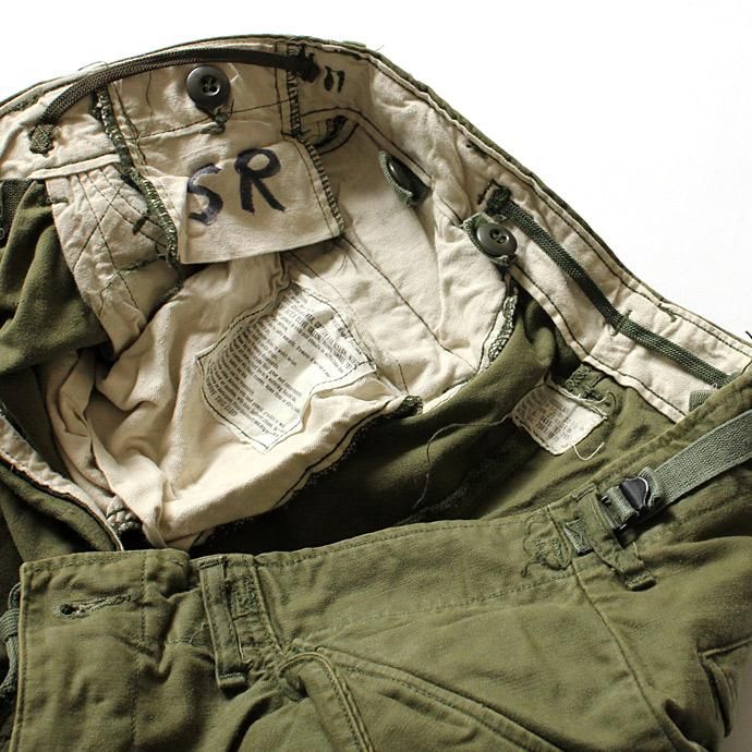 EHS Vintage U.S.ARMY M-65 フィールドパンツ S/R Used-05 02