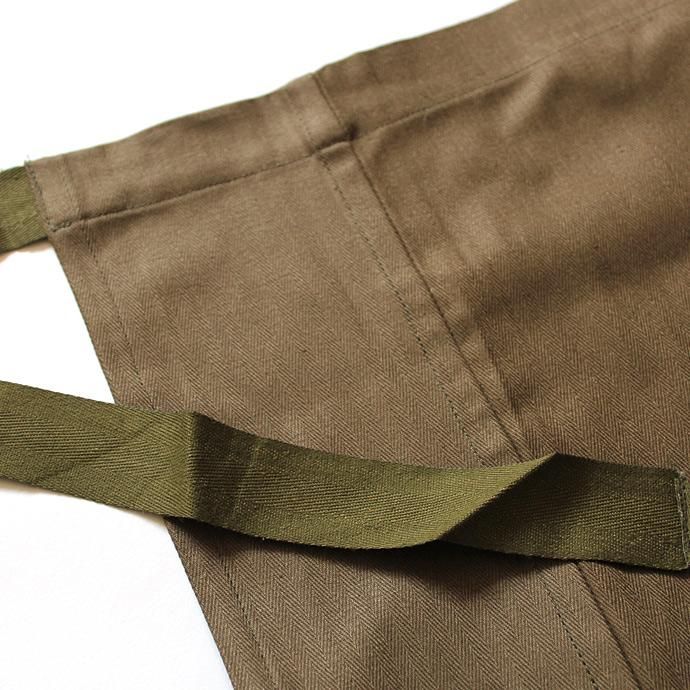 EHS Vintage デッドストック チェコ軍 ミニヘリンボーン ワークエプロン 02
