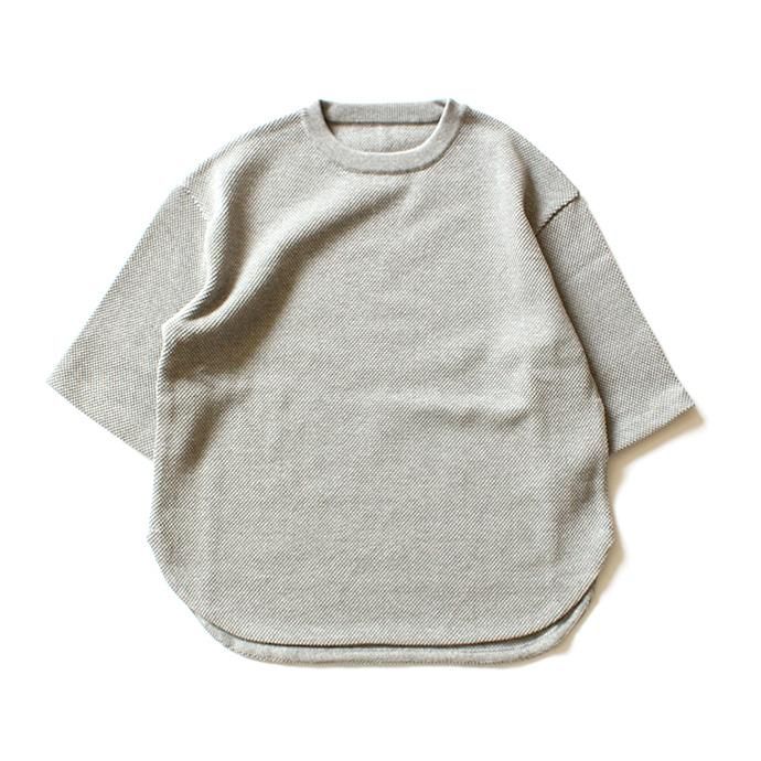 crepuscule crepuscule / KANOKO 3/4 クルーネックプルオーバー - Gray(ライトグレー)<img class='new_mark_img2' src='//img.shop-pro.jp/img/new/icons47.gif' style='border:none;display:inline;margin:0px;padding:0px;width:auto;' /> 01