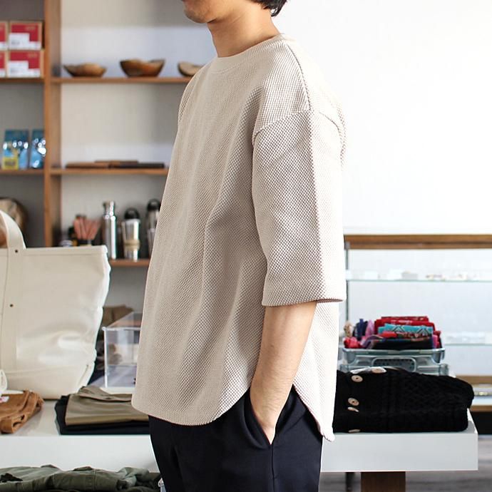 crepuscule crepuscule / KANOKO 3/4 クルーネックプルオーバー - Blue(ライトグリーン)1601-001<img class='new_mark_img2' src='//img.shop-pro.jp/img/new/icons47.gif' style='border:none;display:inline;margin:0px;padding:0px;width:auto;' /> 02