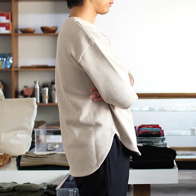 100489510 crepuscule / KANOKO 3/4 クルーネックプルオーバー - White(ライトベージュ)<img class='new_mark_img2' src='//img.shop-pro.jp/img/new/icons47.gif' style='border:none;display:inline;margin:0px;padding:0px;width:auto;' /> 02