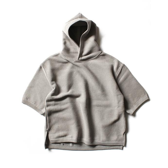 crepuscule crepuscule / MESH パーカー 1601-005 - Gray(グレー) 01