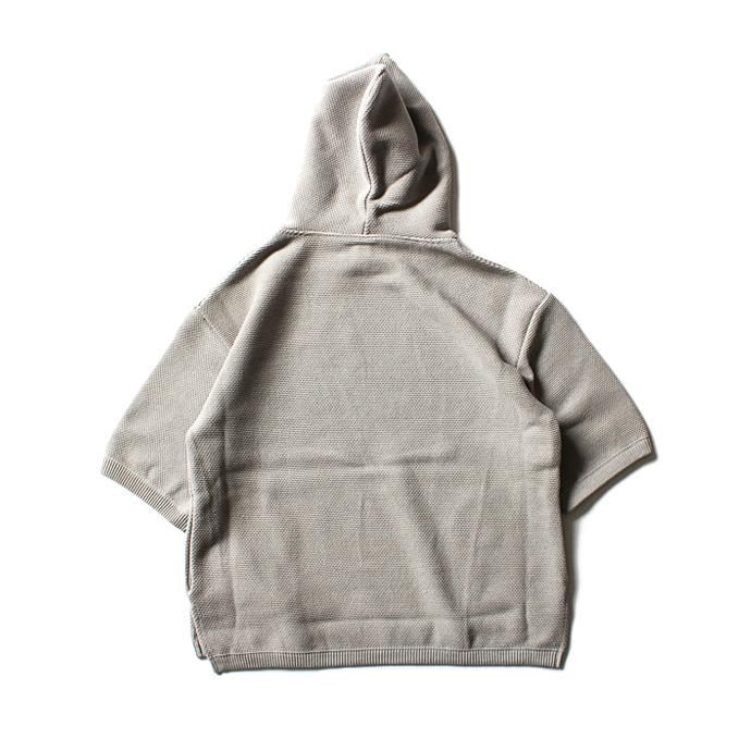 crepuscule crepuscule / MESH パーカー 1601-005 - Gray(グレー) 02