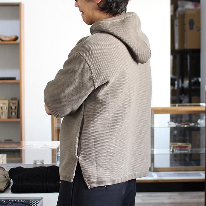 crepuscule crepuscule / MESH パーカー 1601-005 - Gray(グレー) 02