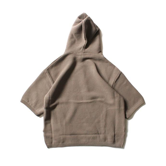 crepuscule crepuscule / MESH パーカー 1601-005 - Greybeige(グレーベージュ) 02