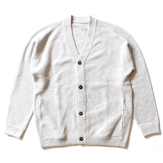 crepuscule crepuscule / THERMAL C/D サーマル カーディガン - L. Gray(ライトグレー)<img class='new_mark_img2' src='//img.shop-pro.jp/img/new/icons47.gif' style='border:none;display:inline;margin:0px;padding:0px;width:auto;' /> 01
