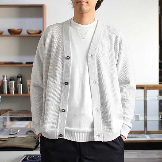crepuscule crepuscule / THERMAL C/D サーマル カーディガン - L. Gray(ライトグレー)<img class='new_mark_img2' src='//img.shop-pro.jp/img/new/icons47.gif' style='border:none;display:inline;margin:0px;padding:0px;width:auto;' /> 02