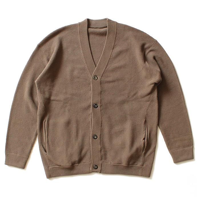 crepuscule crepuscule / THERMAL C/D サーマル カーディガン - Greybeige(グレーベージュ)<img class='new_mark_img2' src='//img.shop-pro.jp/img/new/icons47.gif' style='border:none;display:inline;margin:0px;padding:0px;width:auto;' /> 01