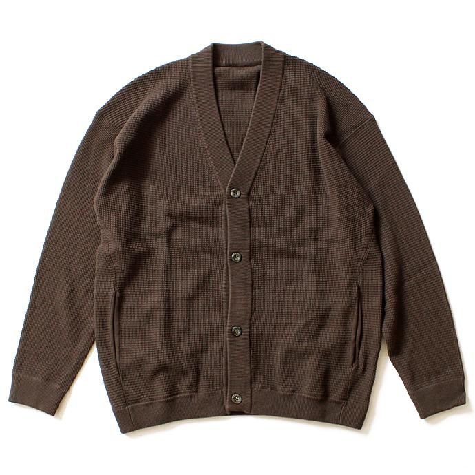 crepuscule crepuscule / THERMAL C/D サーマル カーディガン - Brown(ブラウン)<img class='new_mark_img2' src='//img.shop-pro.jp/img/new/icons47.gif' style='border:none;display:inline;margin:0px;padding:0px;width:auto;' /> 01