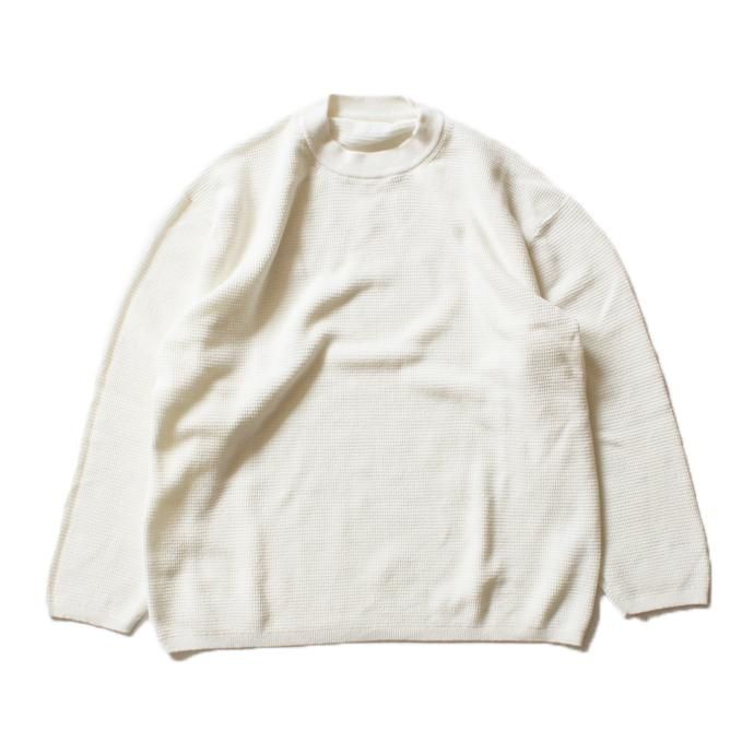 crepuscule crepuscule / THERMAL P/O サーマル クルーネックプルオーバー 1601-003 - White(ホワイト)<img class='new_mark_img2' src='//img.shop-pro.jp/img/new/icons47.gif' style='border:none;display:inline;margin:0px;padding:0px;width:auto;' /> 01