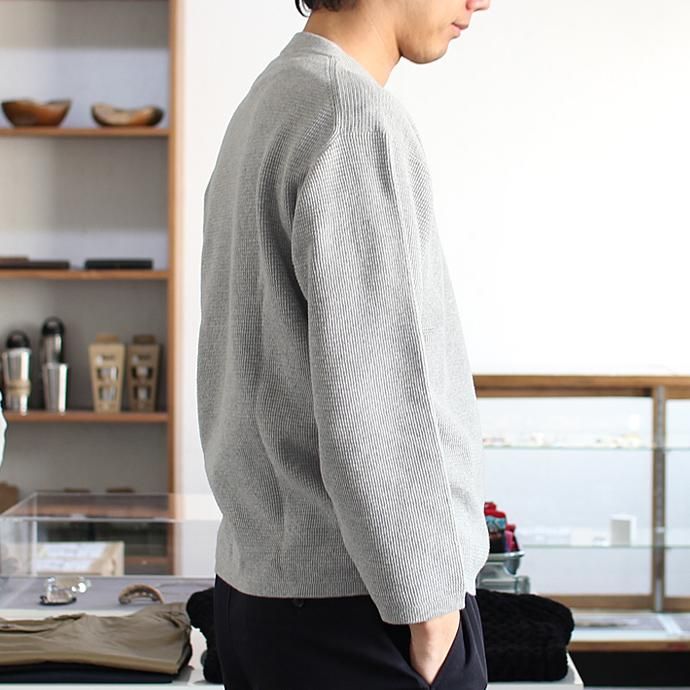 crepuscule crepuscule / THERMAL P/O サーマル クルーネックプルオーバー 1601-003 - L. Gray(ライトグレー)<img class='new_mark_img2' src='//img.shop-pro.jp/img/new/icons47.gif' style='border:none;display:inline;margin:0px;padding:0px;width:auto;' /> 02