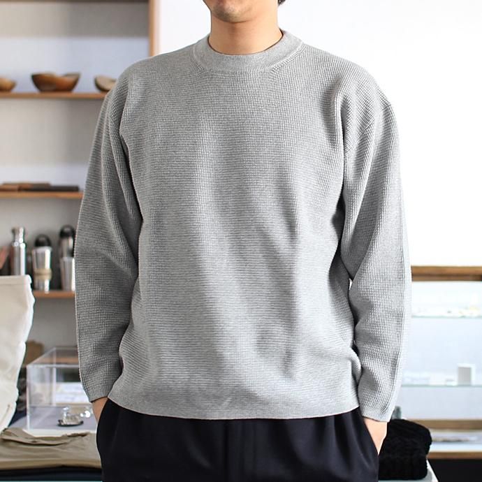 crepuscule crepuscule / THERMAL P/O サーマル クルーネックプルオーバー 1601-003 - Gray(グレー)<img class='new_mark_img2' src='//img.shop-pro.jp/img/new/icons47.gif' style='border:none;display:inline;margin:0px;padding:0px;width:auto;' /> 02