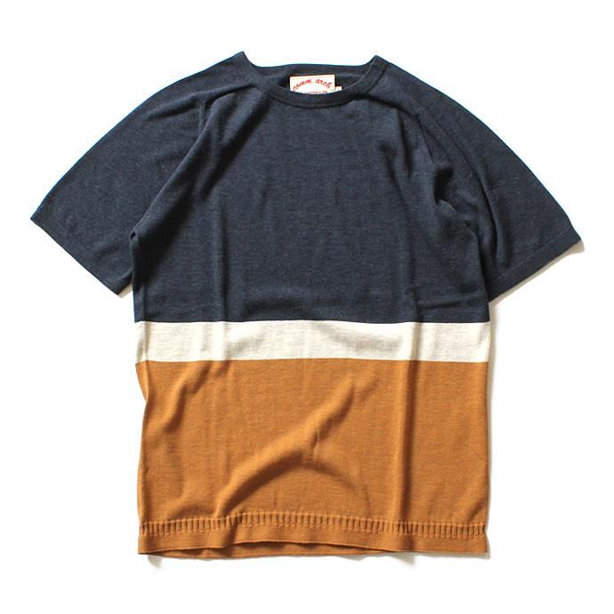 comm. arch. comm. arch. / ホールガーメント ストライプニットTシャツ Whole Garment Knitted Tee - 全2色<img class='new_mark_img2' src='//img.shop-pro.jp/img/new/icons47.gif' style='border:none;display:inline;margin:0px;padding:0px;width:auto;' /> 02