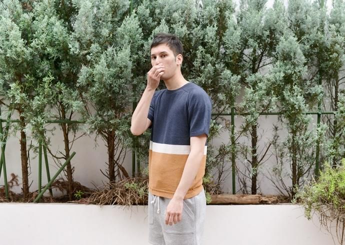 comm. arch. comm. arch. / ホールガーメント ストライプニットTシャツ Whole Garment Knitted Tee - 全2色<img class='new_mark_img2' src='//img.shop-pro.jp/img/new/icons47.gif' style='border:none;display:inline;margin:0px;padding:0px;width:auto;' /> 02