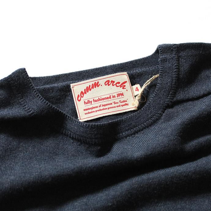 comm. arch. comm. arch. / ホールガーメント ストライプニットTシャツ Whole Garment Knitted Tee - 全2色<img class='new_mark_img2' src='//img.shop-pro.jp/img/new/icons47.gif' style='border:none;display:inline;margin:0px;padding:0px;width:auto;' /> 02