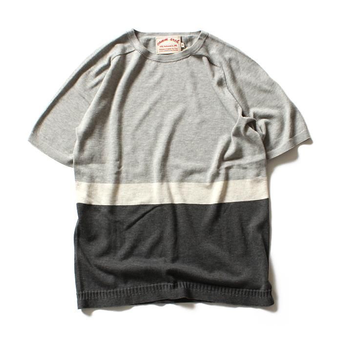 comm. arch. comm. arch. / ホールガーメント ストライプニットTシャツ Whole Garment Knitted Tee - 全2色<img class='new_mark_img2' src='//img.shop-pro.jp/img/new/icons47.gif' style='border:none;display:inline;margin:0px;padding:0px;width:auto;' /> 02