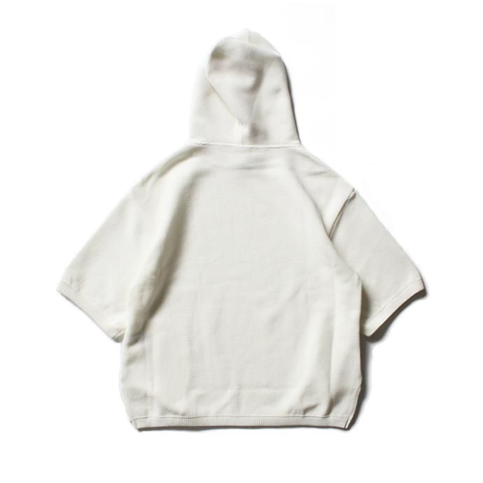 crepuscule crepuscule / MESH パーカー 1601-005 - White(ホワイト) 02