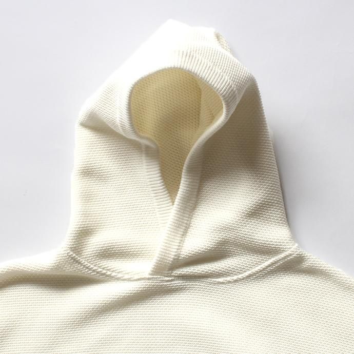 crepuscule crepuscule / MESH パーカー 1601-005 - White(ホワイト) 02
