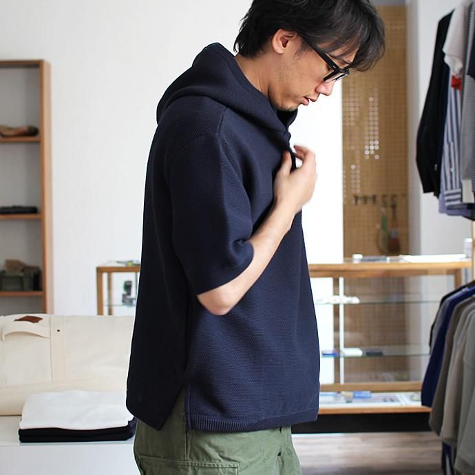crepuscule crepuscule / MESH パーカー 1601-005 - Navy(ネイビー) 02