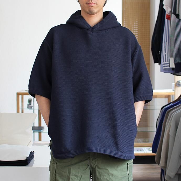 crepuscule crepuscule / MESH パーカー 1601-005 - Navy(ネイビー) 02