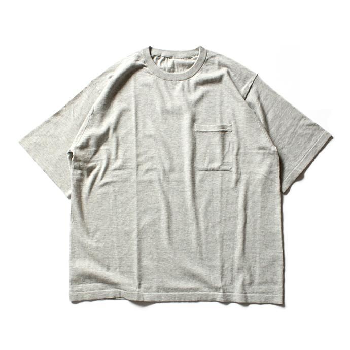 crepuscule crepuscule / Knit T-Shirt ニットTシャツ 1601-010 - L.Gray(ライトグレー)<img class='new_mark_img2' src='//img.shop-pro.jp/img/new/icons47.gif' style='border:none;display:inline;margin:0px;padding:0px;width:auto;' /> 01