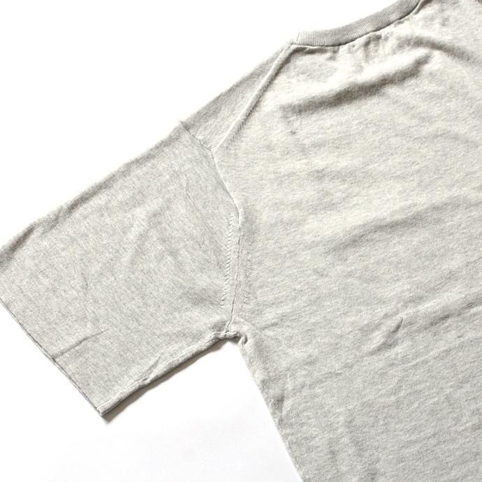 crepuscule crepuscule / Knit T-Shirt ニットTシャツ 1601-010 - L.Gray(ライトグレー)<img class='new_mark_img2' src='//img.shop-pro.jp/img/new/icons47.gif' style='border:none;display:inline;margin:0px;padding:0px;width:auto;' /> 02