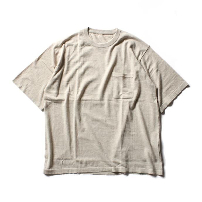 crepuscule crepuscule / Knit T-Shirt ニットTシャツ 1601-010 - Beige(ベージュ)<img class='new_mark_img2' src='//img.shop-pro.jp/img/new/icons47.gif' style='border:none;display:inline;margin:0px;padding:0px;width:auto;' /> 01