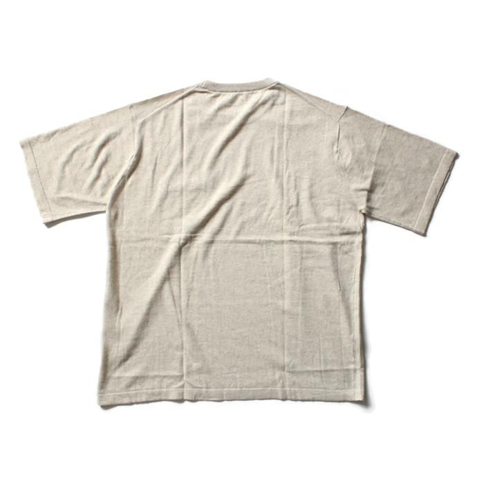 crepuscule crepuscule / Knit T-Shirt ニットTシャツ 1601-010 - Beige(ベージュ)<img class='new_mark_img2' src='//img.shop-pro.jp/img/new/icons47.gif' style='border:none;display:inline;margin:0px;padding:0px;width:auto;' /> 02