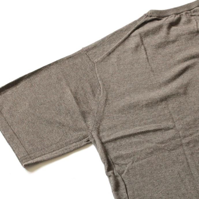 crepuscule crepuscule / Knit T-Shirt ニットTシャツ 1601-010 - Brown(ブラウン)<img class='new_mark_img2' src='//img.shop-pro.jp/img/new/icons47.gif' style='border:none;display:inline;margin:0px;padding:0px;width:auto;' /> 02