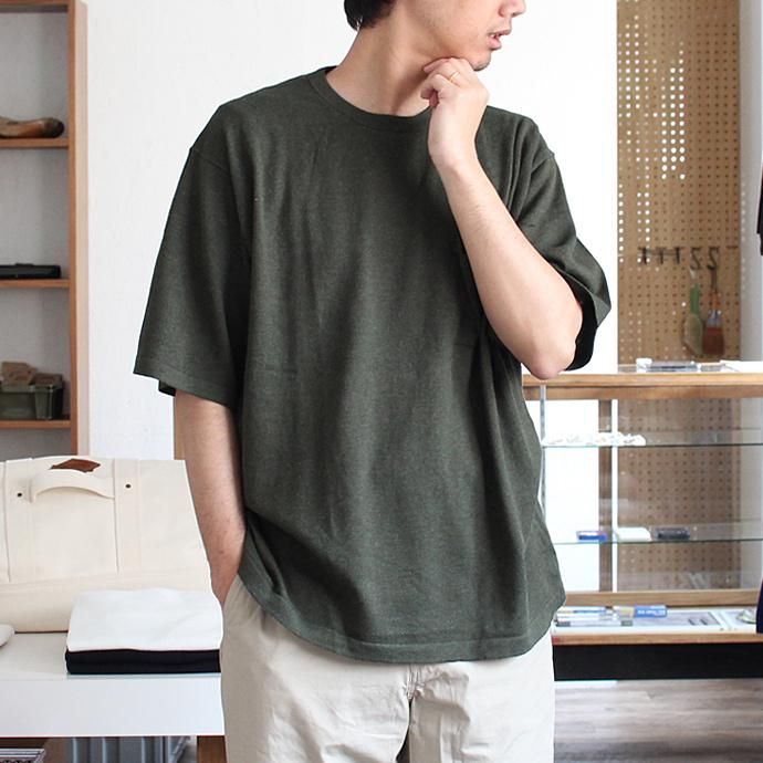 crepuscule crepuscule / Knit T-Shirt ニットTシャツ 1601-010 - Khaki(オリーブ)<img class='new_mark_img2' src='//img.shop-pro.jp/img/new/icons47.gif' style='border:none;display:inline;margin:0px;padding:0px;width:auto;' /> 02